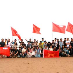 橙樹網(wǎng)絡(luò)蒼南柳壟沙灘露營記！